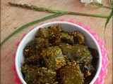 Capsicum Dry curry/Capsicum podi fry