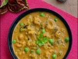 Cauliflower Peas Kurma