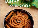 Crispy Mixed Millet Murukku/Millet Chakli