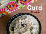 Dahi Poha/Thayir Aval/Curd beaten rice/Mosaru Avalakki (Using healthier Red variety)