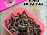 Kelvaragu Murukku/Ragi Chakli/Finger Millet Murukku