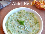 Learn how to make Karnataka Akki Roti (gluten free recipe)