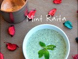 Mint Raita/Pudina Raita