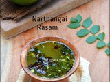 Narthangai Rasam/Citron Rasam (without toor dal)