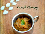 Radish Chutney recipe for Idli, Dosa ( Mullangi Chutney/Mooli Chutney)