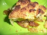 Apple crumble