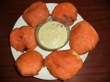 Bhajjis - onion/ potato /raw banana /brinjal
