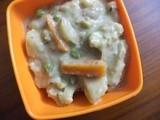 Creamy vegetable korma