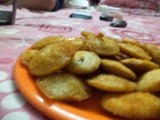 Fried podi idli