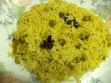 Green peas pulav