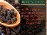 Health benefits of peppercorns