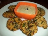 Keerai vadai  /spinach vadai