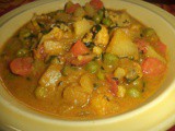 Mixed vegetable korma