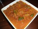 Pumpkin and capsicum curry