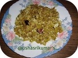 Snake gourd curry/ poriyal