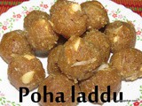 Avalakki unde i Poha laddu recipe
