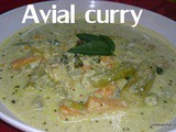 Avial curry recipe