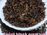 Black-gram sweet usli