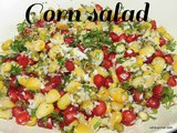 Corn Salad i Corn Kosambari