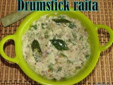 Drumstick Raita i Nuggekai Pachadi