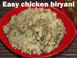 Easy chicken biryani recipe