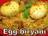 Egg Biryani recipe
