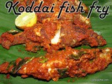 Fish masala fry i Koddai fish masala fry