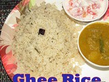 Ghee rice i Plain masala rice