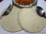 Idli with Rice Rava i Rice Rava Idli