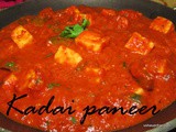 Kadai paneer recipe