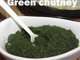 Keere soppina chutney recipe i Green chutney with amaranth