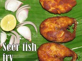 King fish fry i Anjal Fish Fry i Vanjaram Fry