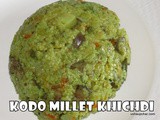 Kodo Millet Khichdi recipe