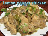 Lemon Pepper chicken