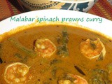 Malabar spinach prawn curry i Basale prawn curry i Basale yetti gasi