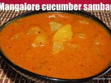 Mangalore southekai huli recipe i Mangalore cucumer sambar