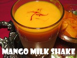 Mango milkshake recipe