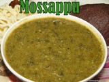 Mossappu saaru recipe