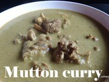 Mutton curry i Mutton saaru