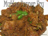 Mutton pepper fry recipe i Lamb pepper fry