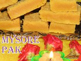 Mysore Pak recipe