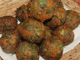 Palak and Dill leaves bonda