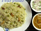 Peas pulao recipe i Hasi batani pulav