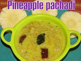 Pineapple Pachadi