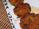 Poha cutlet recipe