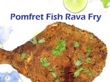 Pomfret rava fry