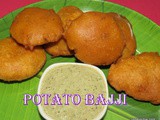 Potato bajji recipe i Aloo bajji i Alugedde bajji