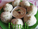 Pundi i Instant masala pundi i Rice rava dumplings