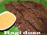 Ragi dosa recipe