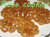 Rose cookies